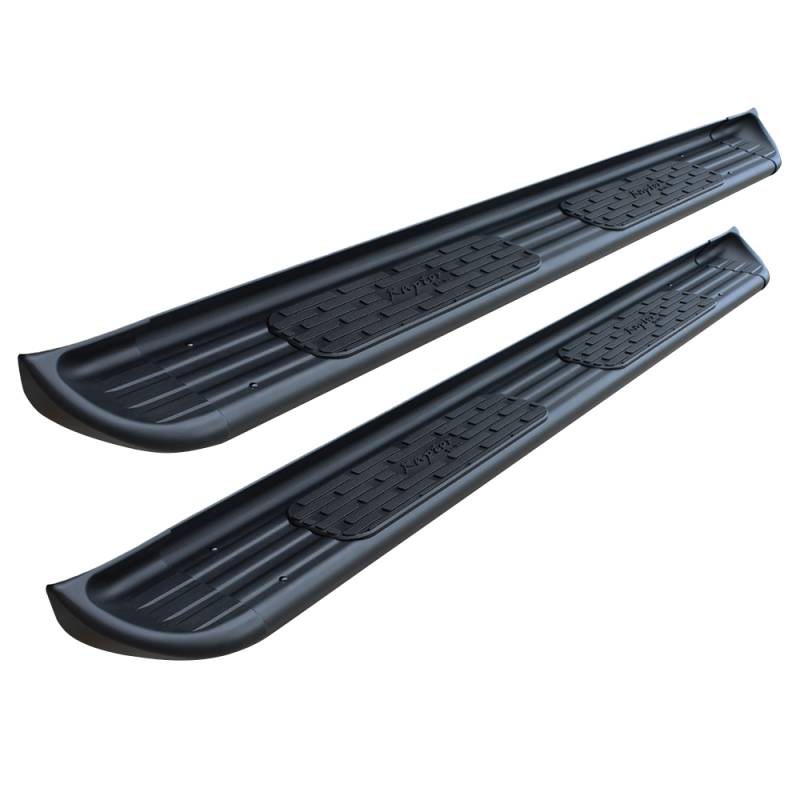 Raptor - Raptor 1301-0151BT SSR Cab Length Running Boards for Chevy Silverado 1500 Double/Extended Cab 1999-2013 - Black Textured