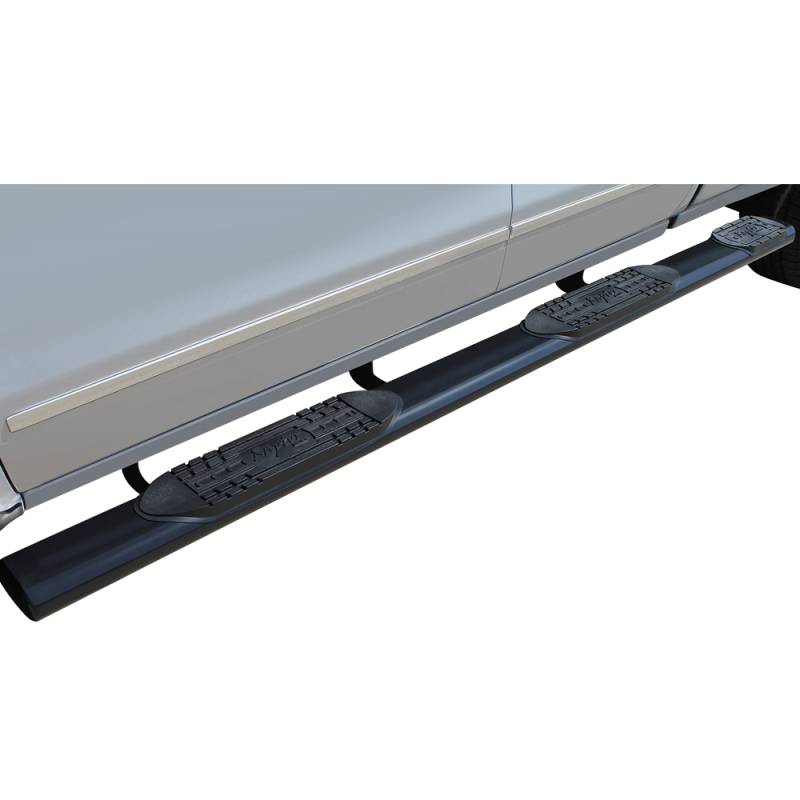 Raptor - Raptor 1401-0062B Wheel to Wheel Nerf Bars for Chevy Silverado 1500 Crew Cab 2007-2018 - Black E-Coated