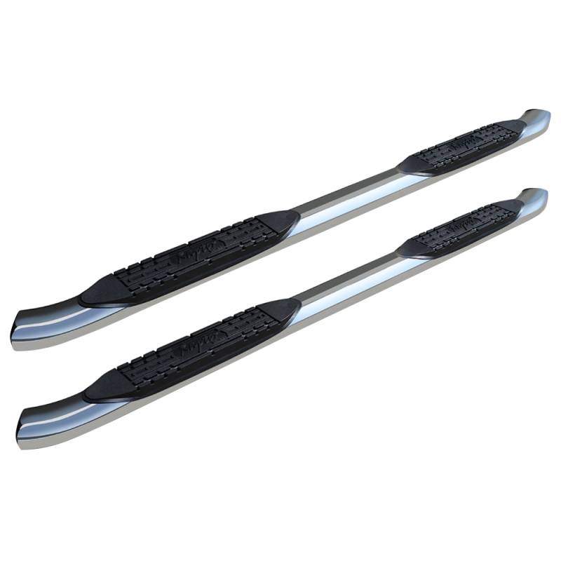 Raptor - Raptor 1503-0370 OE Style Cab Length Nerf Bars for Ford F150 SuperCrew Cab 2009-2014 - Polished Stainless Steel