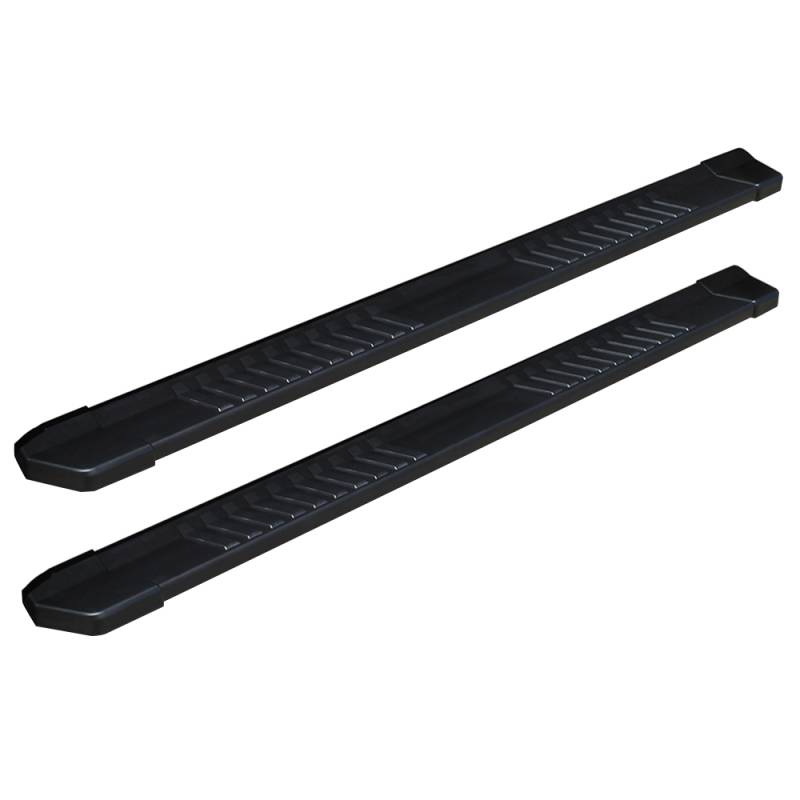 Raptor - Raptor 1704-0143BT OEM Style Cab Length Running Boards for Toyota Tundra CrewMax Cab 2007-2021 - Black Textured