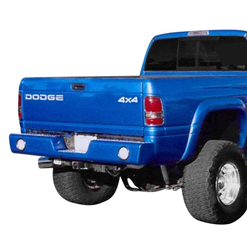 TrailReady - TrailReady 19900 Rear Bumper with D-Ring Tabs for Dodge Ram 1500/2500/3500 1994-2002