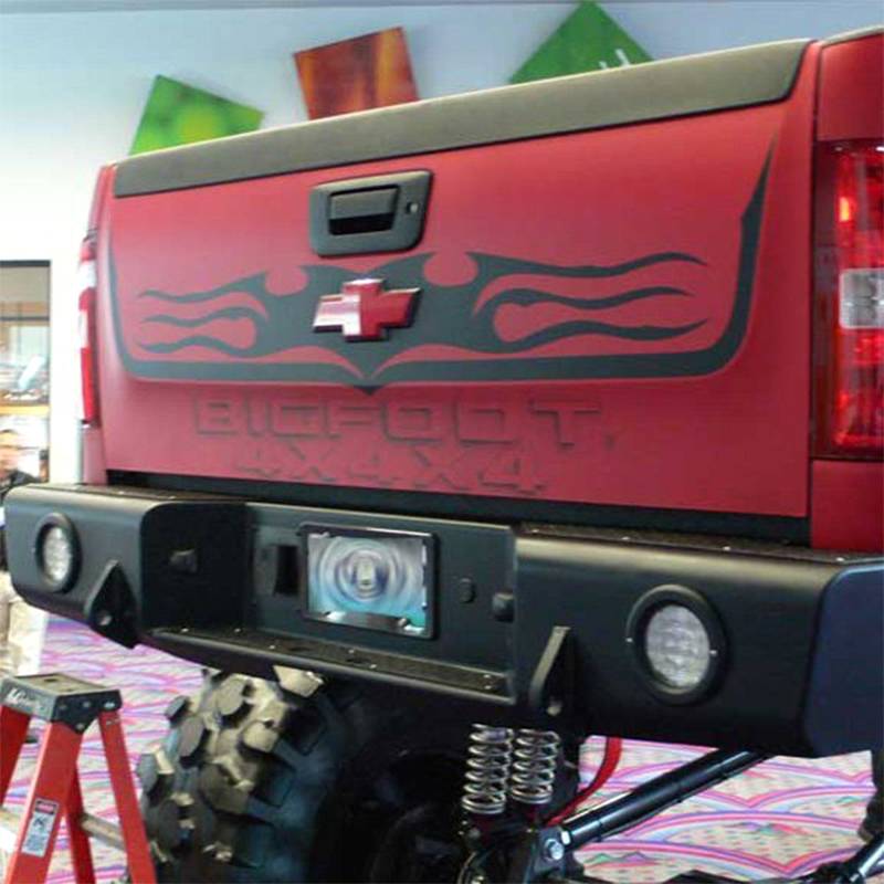 TrailReady - TrailReady 65501 Rear Bumper with D-Ring Tabs for Chevy Silverado 1500 2007-2013