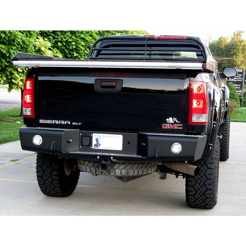 TrailReady - TrailReady 68001 Rear Bumper with D-Ring Tabs for GMC Sierra 2500/3500 2011-2014