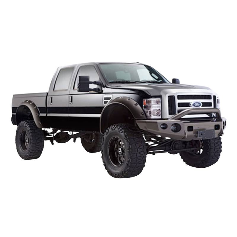 TrailReady - TrailReady 12100P Winch Front Bumper with Pre-Runner Guard for Ford F250/F350/F450/F550 1992-1998