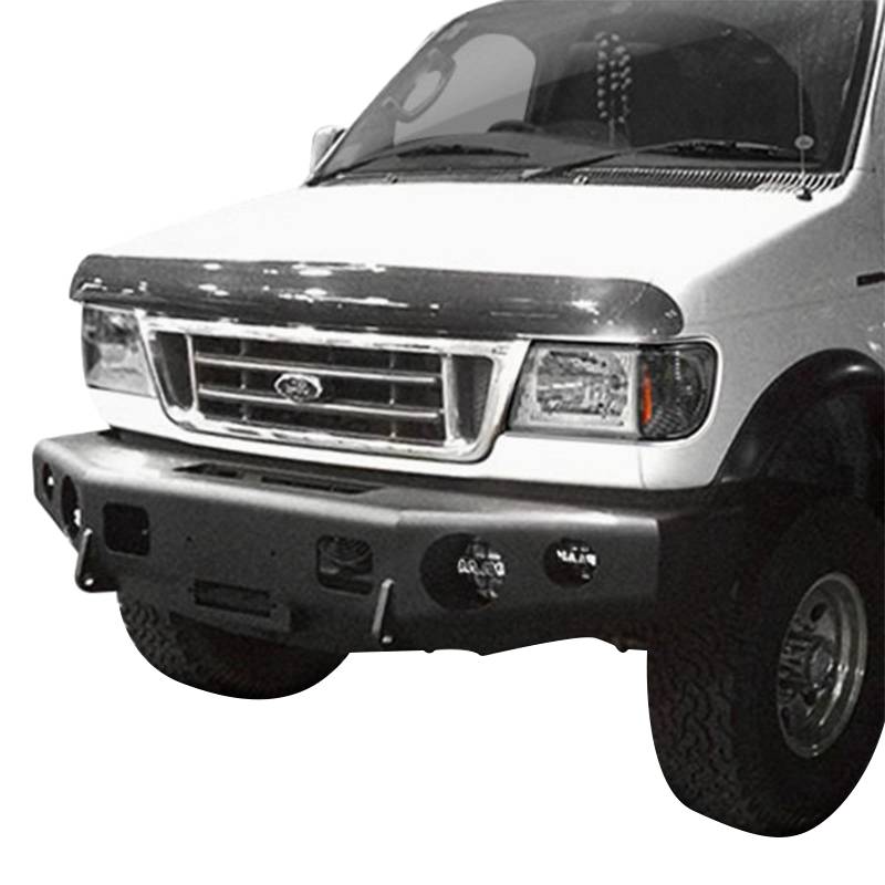 TrailReady - TrailReady 13100B Winch Front Bumper for Ford E250/E350 1992-2007