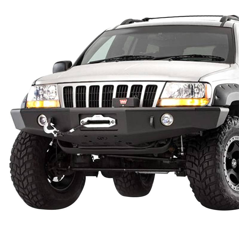 TrailReady - TrailReady 18000B Winch Front Bumper for Jeep Grand Cherokee 1999-2004