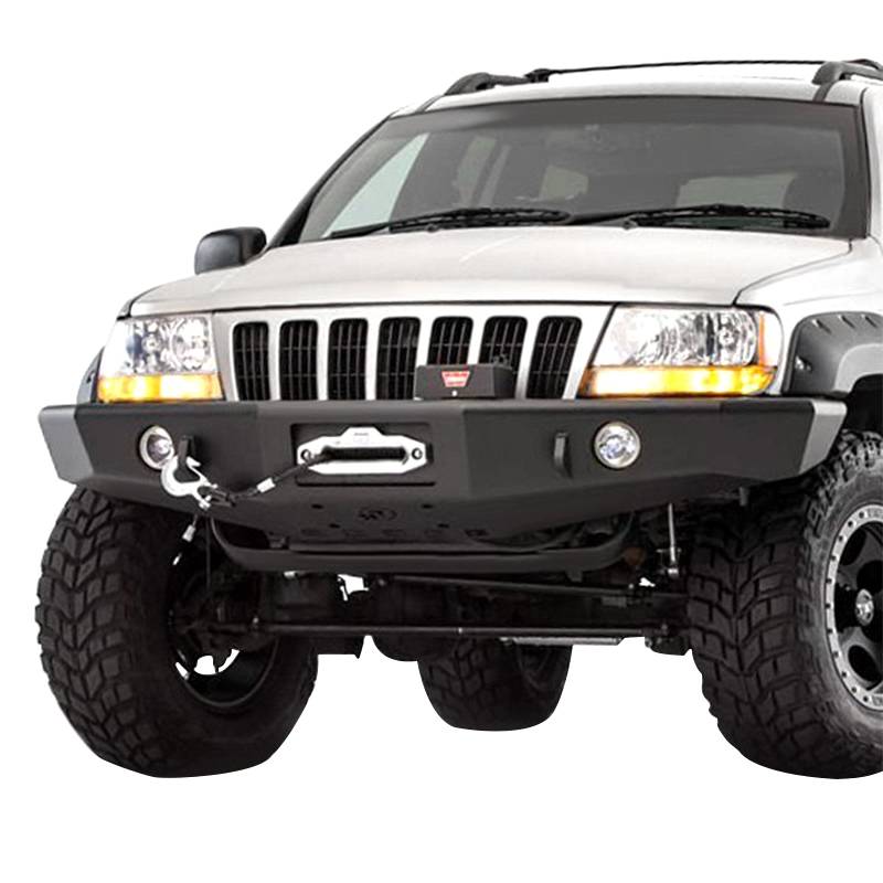 TrailReady - TrailReady 3300B Winch Front Bumper for Jeep Grand Cherokee 1993-1998