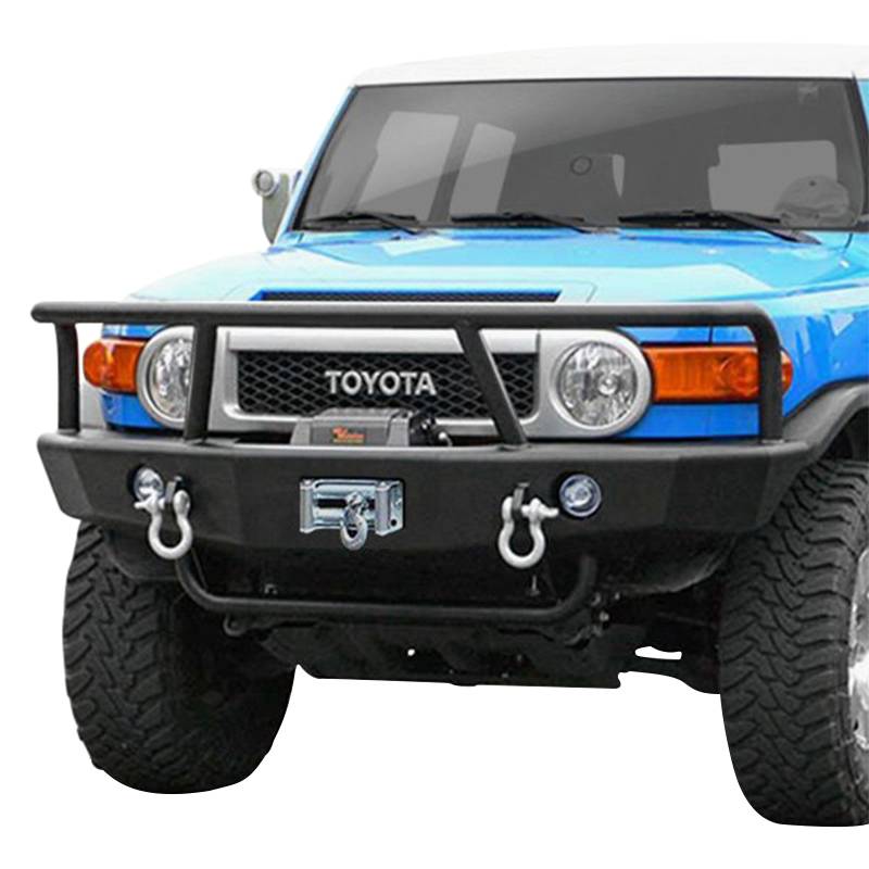 TrailReady - TrailReady 3400G Winch Front Bumper with Full Guard for Toyota FJ Cruiser 2007-2013