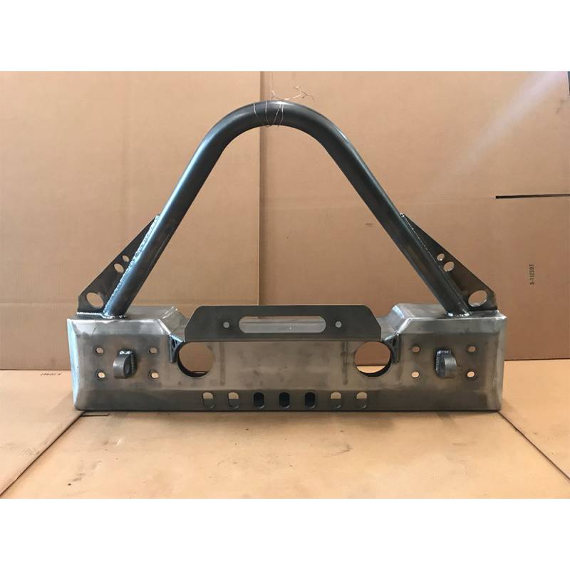 Affordable Offroad - Affordable Offroad Stinger Winch Front Bumper for Jeep Wrangler JK 2007-2016