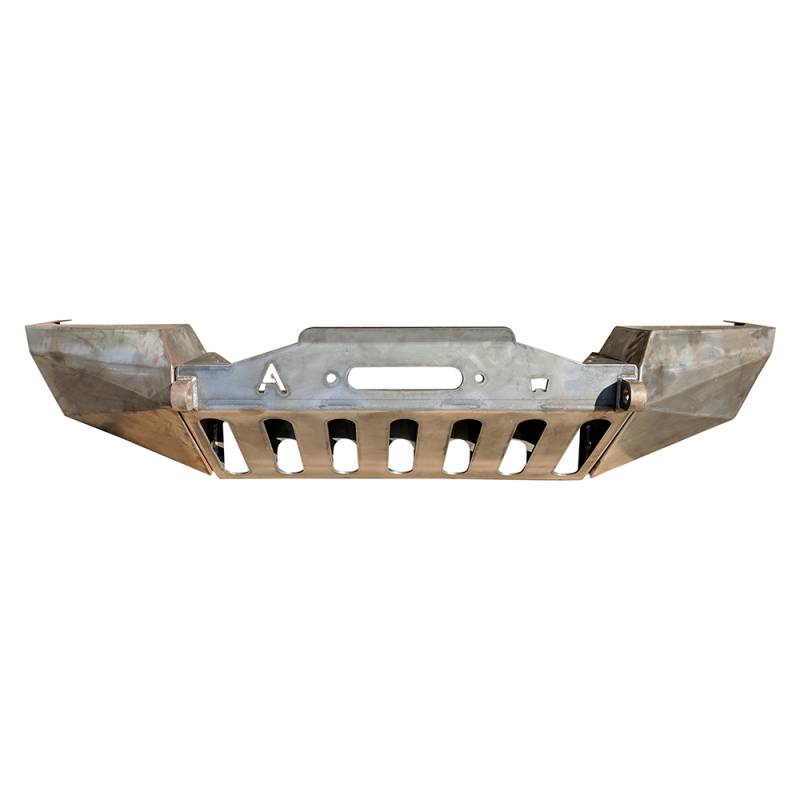 Affordable Offroad - Affordable Offroad Elite Modular Plain Winch Front Bumper for Jeep Grand Cherokee WJ 1999-2004