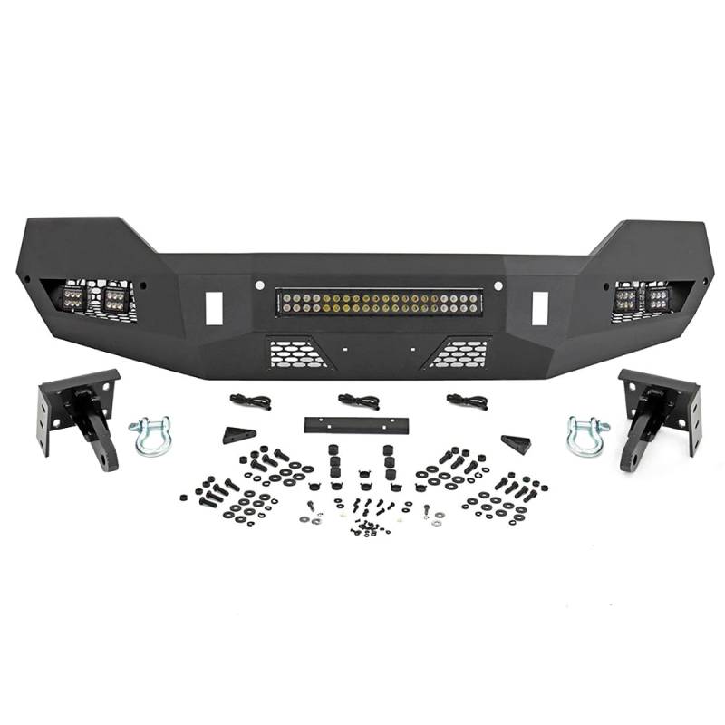Rough Country - Rough Country 10774 Front Bumper for Dodge Ram 1500 2013-2018