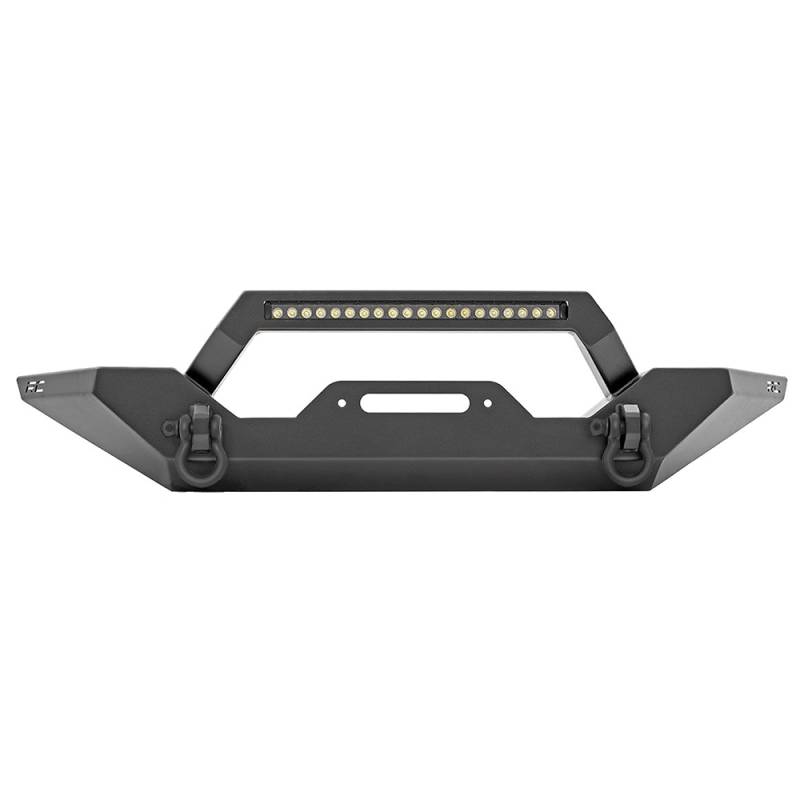 Rough Country - Rough Country 10595 Full Width Winch Front Bumper for Jeep Wrangler TJ/YJ 1987-2006