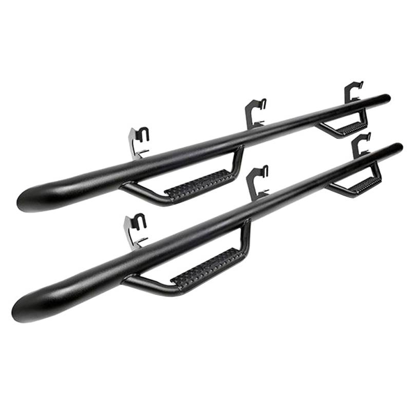 Rough Country - Rough Country RCD0984CC Cab Length Nerf Steps for Dodge Ram 1500/2500/3500 Crew Cab 2009-2018