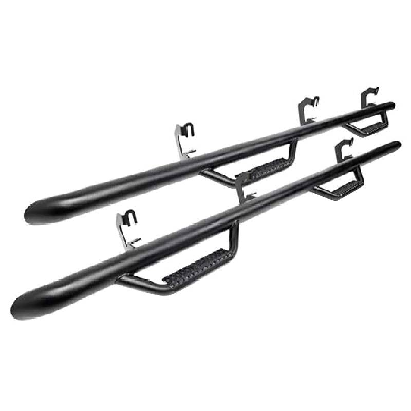 Rough Country - Rough Country RCG1583CC Wheel to Wheel Nerf Steps for Chevy Colorado and GMC Canyon Crew Cab 2015-2021