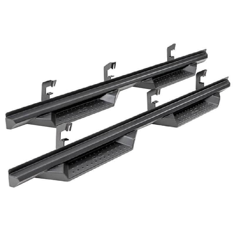 Rough Country - Rough Country SDS01950 Cab Length DS2 Drop Steps for Dodge Ram 1500 Crew Cab 2019-2021