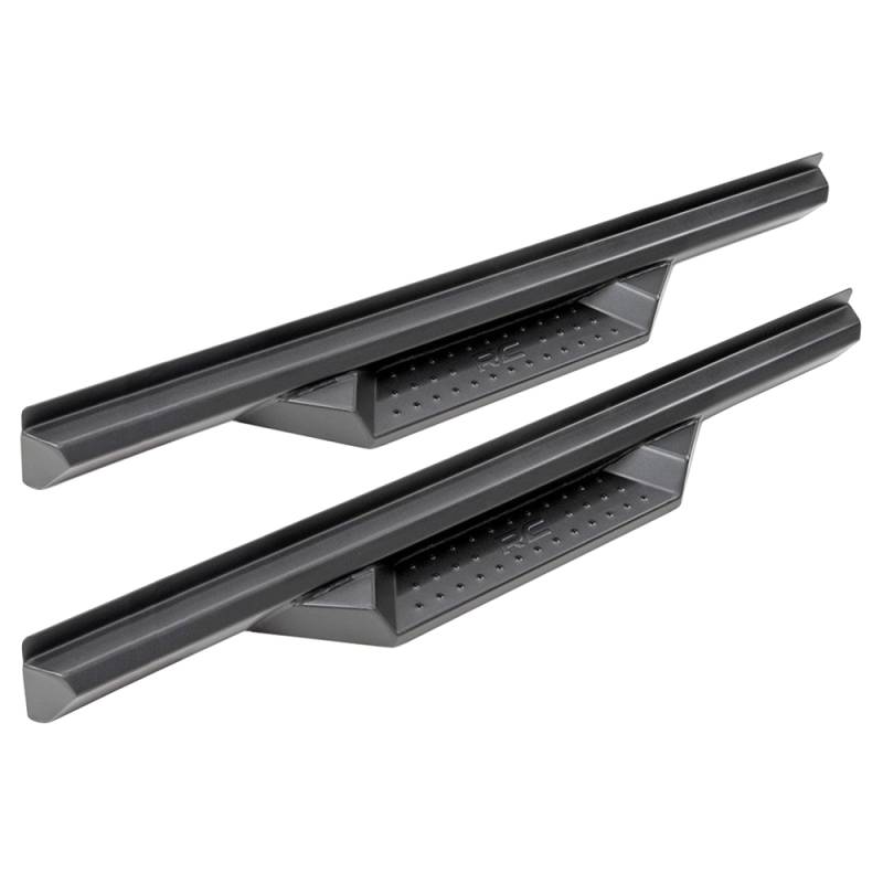 Rough Country - Rough Country SDS071753 Cab Length 2 Door DS2 Drop Steps for Jeep Wrangler JK 2007-2018