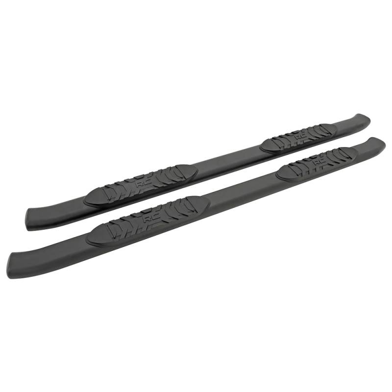 Rough Country - Rough Country 21005 Oval Nerf Step Bars for Ford F150 SuperCrew Cab 2015-2021