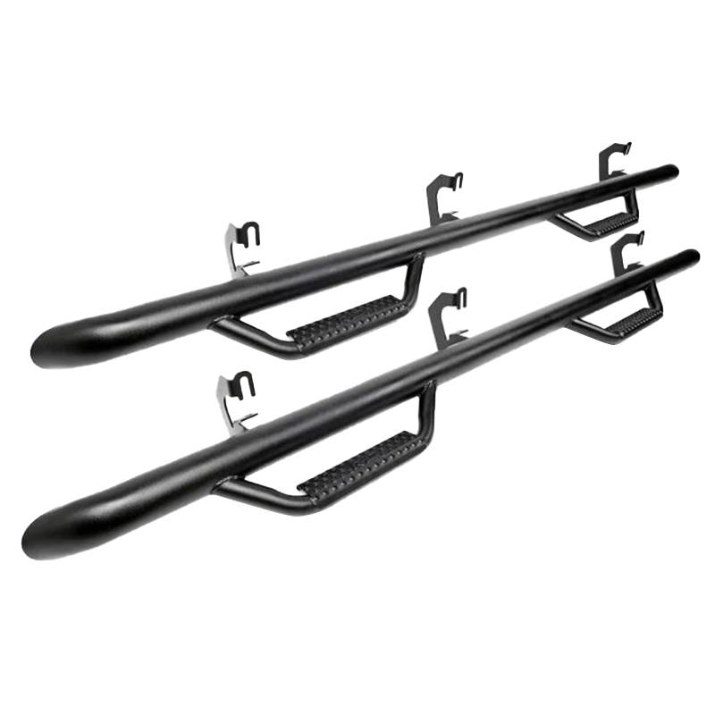 Rough Country - Rough Country RCD0989CC Wheel to Wheel Nerf Steps for Dodge Ram 1500 Crew Cab 2009-2015