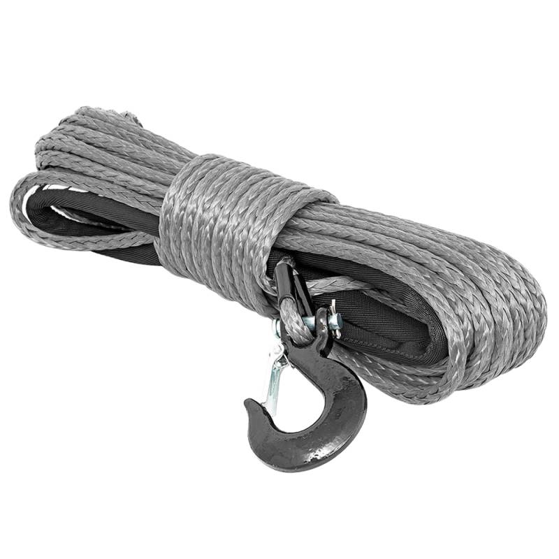 Rough Country - Rough Country RS117 3/8 Synthetic Winch Rope - Grey