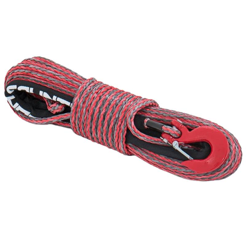Rough Country - Rough Country RS116 3/8 Synthetic Winch Rope - Red/Grey