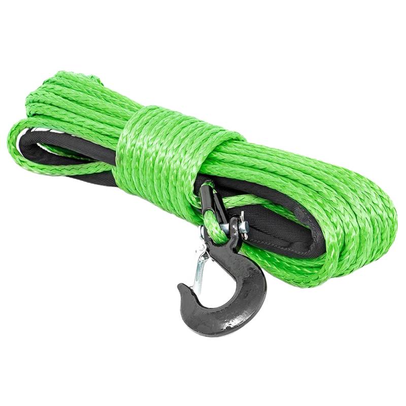 Rough Country - Rough Country RS113 3/8 Synthetic Winch Rope - Green