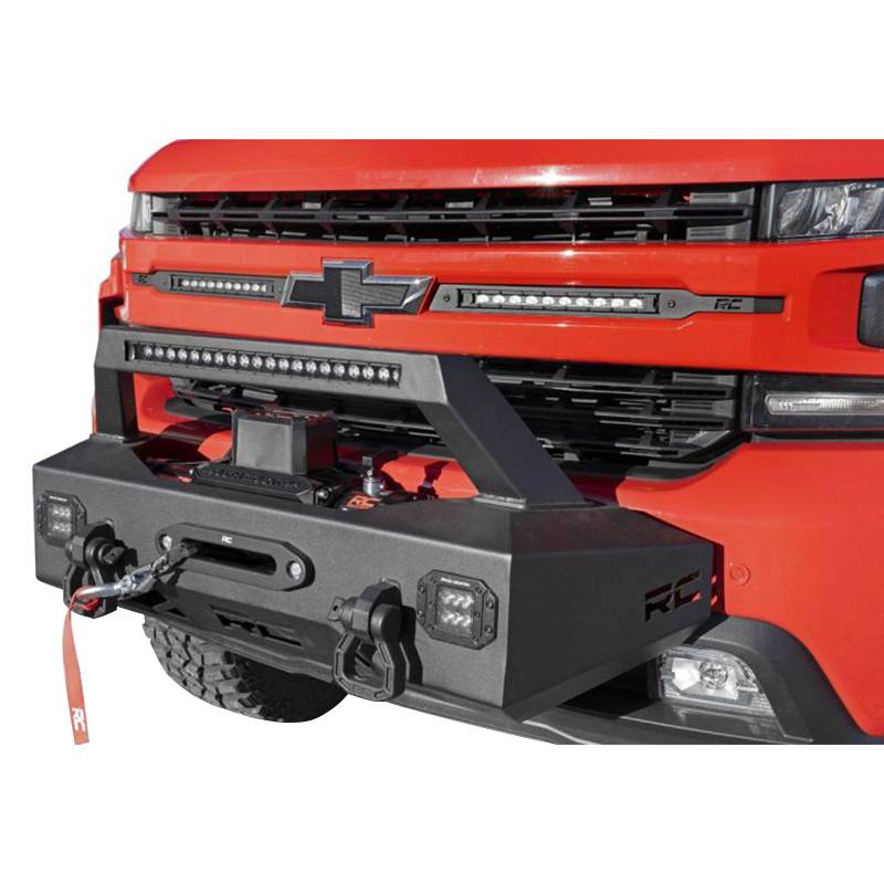 Rough Country - Rough Country 10765 EXO Winch Mount System for Chevy Silverado 1500 2019-2021