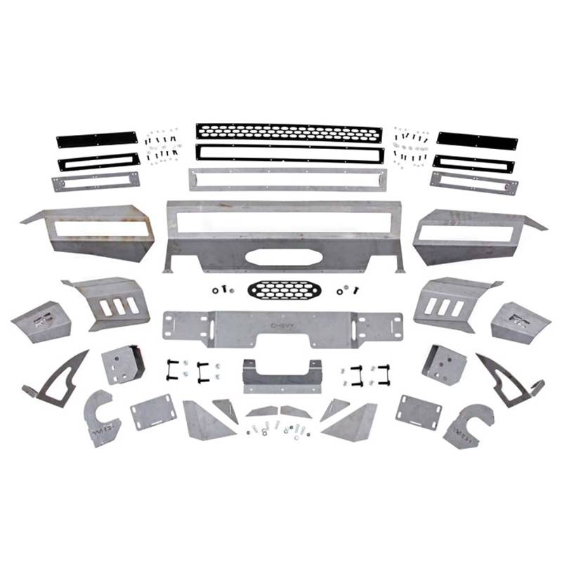 Rough Country - Rough Country 10790 Front DIY Pre-Runner Bumper Kit for Chevy Silverado 1500 2007-2013