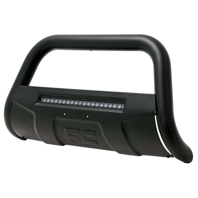 Rough Country - Rough Country B-T4060 Bull Bar with LED Light Bar for Toyota Tacoma 2016-2021