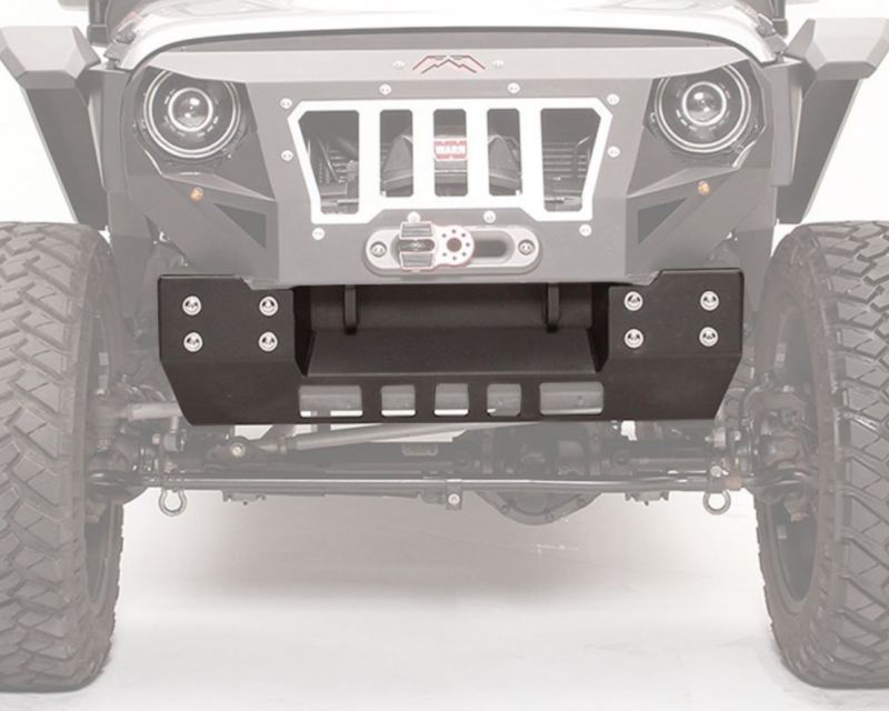 Fab Fours - Fab Fours GR1005-1 Grumper Crash Cover ONLY for Jeep Wrangler JK 2007-2018