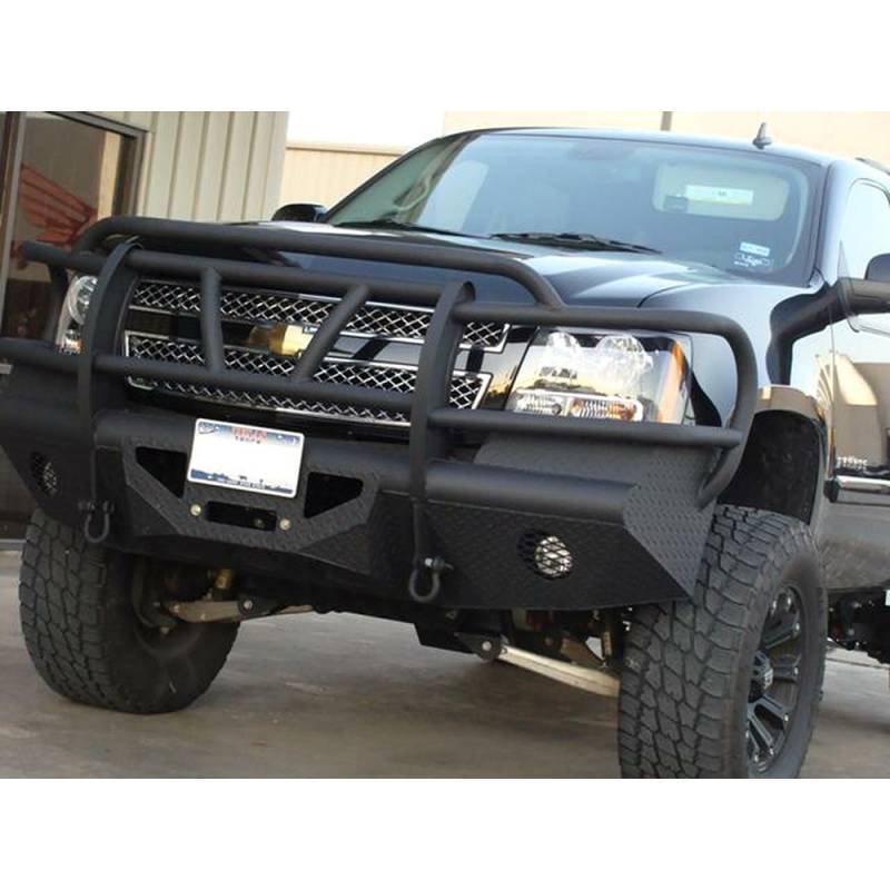 Bodyguard - Bodyguard AEC08B Traditional Extreme Front Bumper for Chevy Silverado 2500 HD/3500 HD 2008-2010