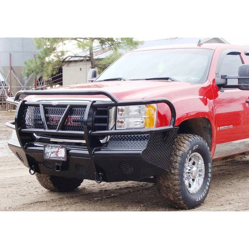 Bodyguard - Bodyguard AEG03B Traditional Extreme Front Bumper for GMC Sierra 2500 HD/3500 2003-2007
