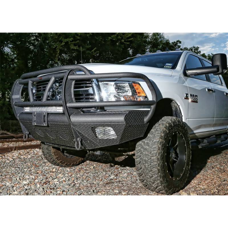 Bodyguard - Bodyguard AER94A Traditional Extreme Front Bumper for Dodge Ram 1500 1994-2001