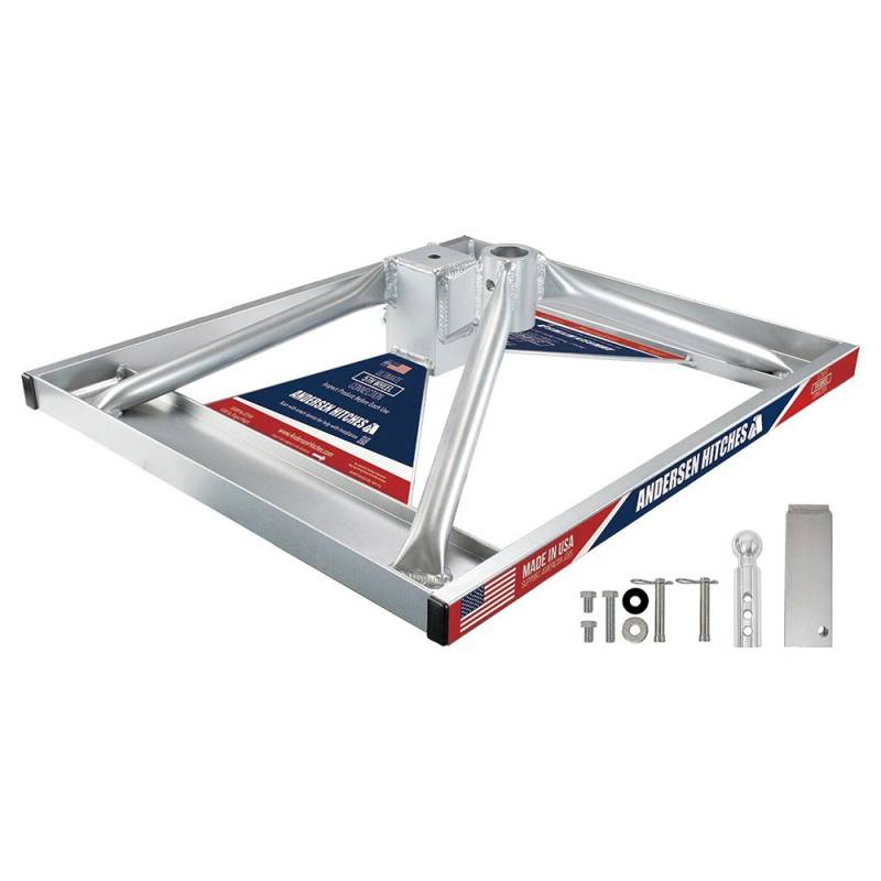 Andersen - Anderson 3224-TBX Lowered Ultimate 5th Wheel Connection ToolBox Base with Hardware