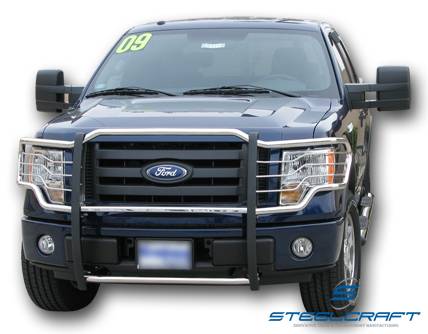 Steelcraft - Steelcraft 51290 Black Grille Guard Ford F150 (2004-2008)