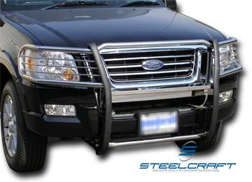 Steelcraft - Steelcraft 51390 Black Grille Guard Ford Explorer (2011-2013)