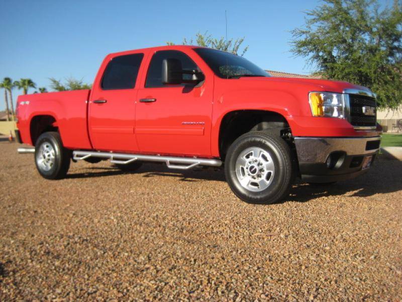 N-Fab - N-Fab C11105CC-6 Bed Access Nerf Steps Chevy/GMC 2500/3500 Crew Cab 6'6" Bed 2011-2013