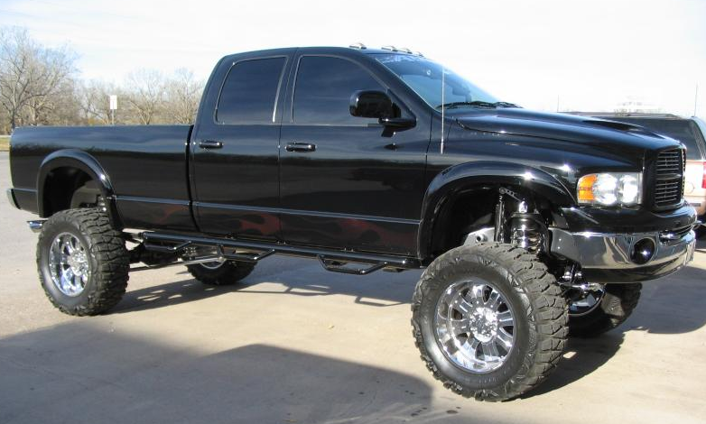 N-Fab - N-Fab D02107QC-6 Bed Access Nerf Steps Dodge Ram Quad Cab 4 Door 8' Bed 2002-2008