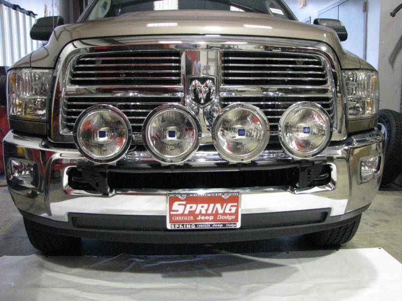 N-Fab - N-Fab D094LB Light Bar Dodge Ram 1500 2009-2013