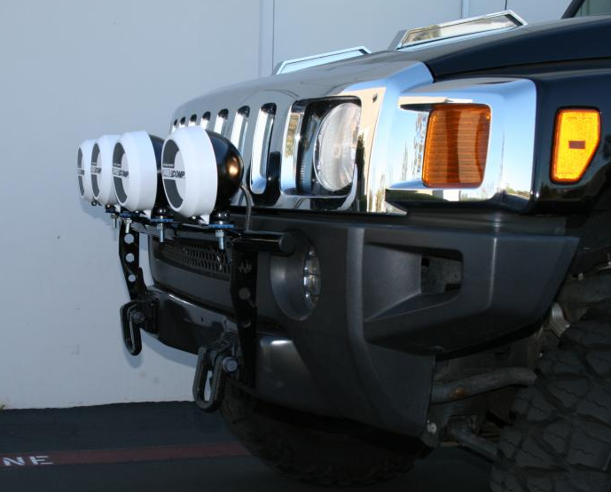 N-Fab - N-Fab H044LB Light Bar Hummer H3/H3T 2004-2010
