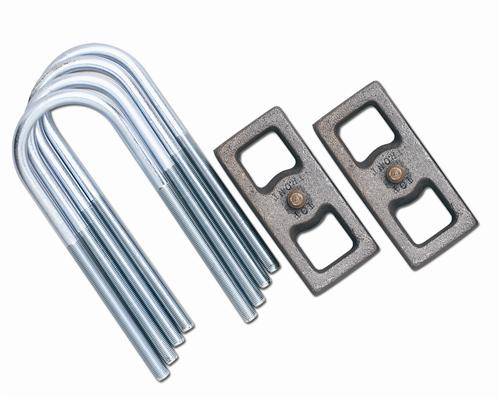 Rubicon Express - Rubicon Express RE1215 Block & U-Bolt Kit 1.5" C8.25
