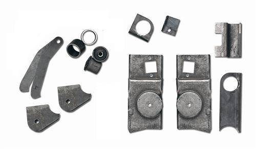 Rubicon Express - Rubicon Express RE9968-NT Front Axle Bracket Kit Minus Truss