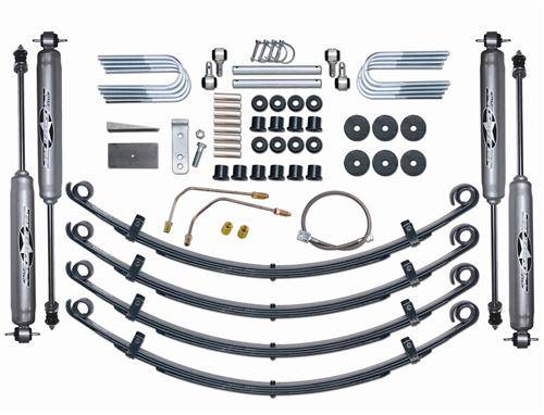 Rubicon Express - Rubicon Express RE5505 Jeep YJ 2.5" Standard Kit Includes Shocks