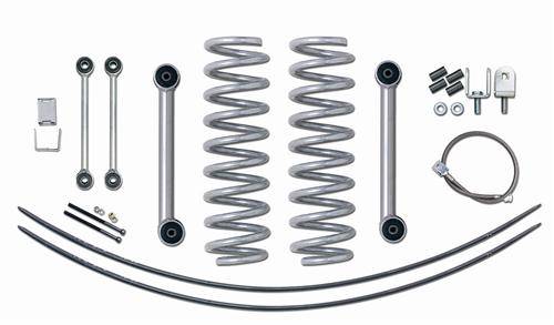 Rubicon Express - Rubicon Express RE6020 3.5" Super-Ride Kit with Add-A-Leaf Jeep XJ 1984-2001