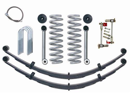 Rubicon Express - Rubicon Express RE6030 3.5" Super-Flex with Rear Springs Jeep XJ 1984-2001
