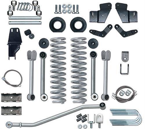 Rubicon Express - Rubicon Express RE6500 5.5" Extreme-Duty Kit with Rear SOA Jeep MJ 1984-2001