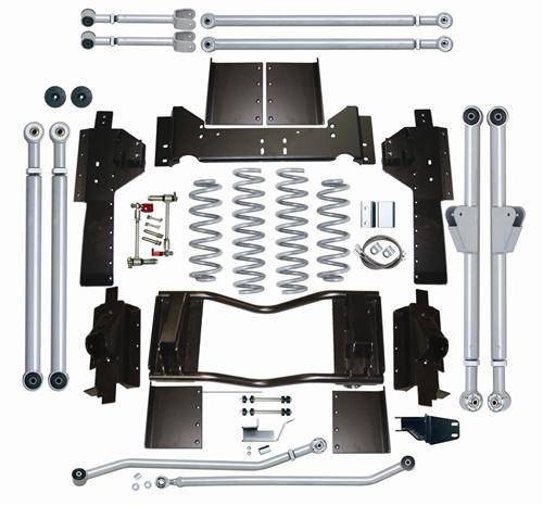 Rubicon Express - Rubicon Express RE8300 Extreme-Duty Long Arm 4.5" Jeep ZJ 1993-1998