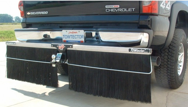 Towtector - Towtector 27824-T3AL Aluminum Brush System 78" Wide x 24" Height