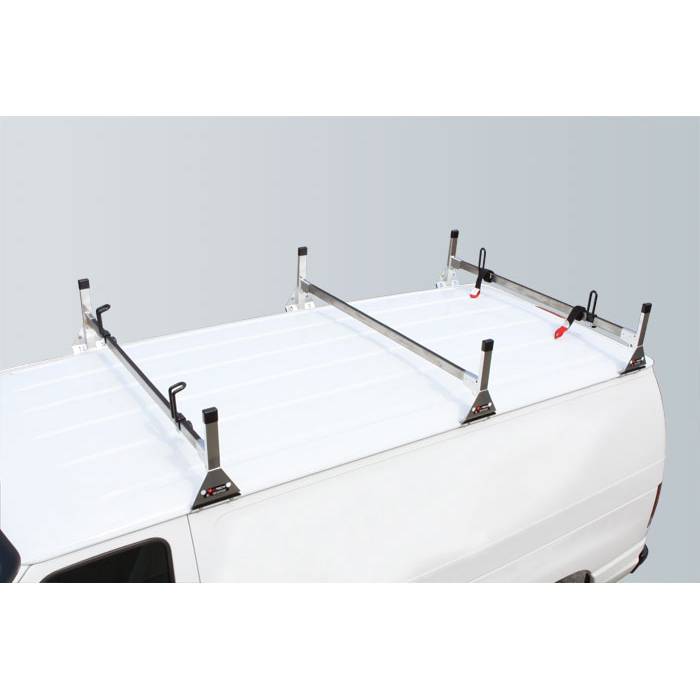 Vantech - Vantech H4190SS 3 Bar Rack Stainless Ford Econoline 1992-2012