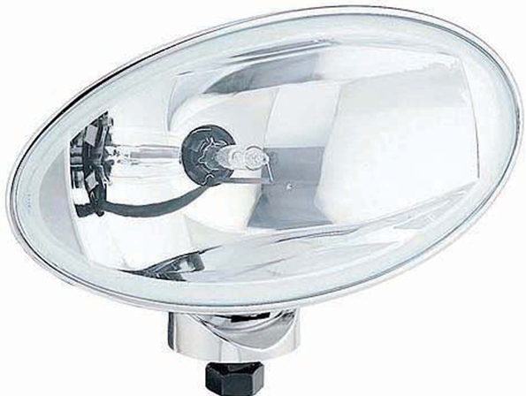 Eagle Eye Lights - Eagle Eye Lights HID965S50W 8" Aluminum DieCast SILVER 50W External Ballast HID Spot Clear Oval HID Off Road Light with ABS Cover Each