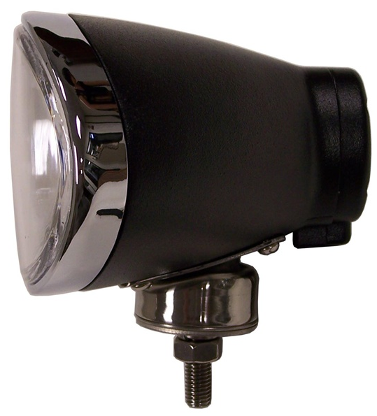 Eagle Eye Lights - Eagle Eye Lights HID965SB50W 8" Aluminum DieCast Black 50W External Ballast HID Spot Clear Oval HID Off Road Light with ABS Cover Each